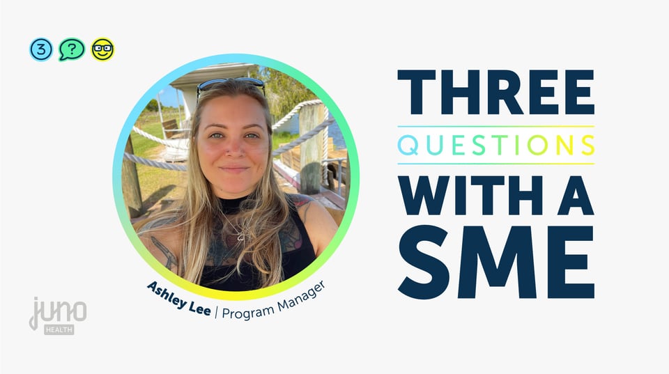 Three With a SME:&nbsp;Advancing EHR Personalization with Ashley Lee, Program Manager at Juno Health