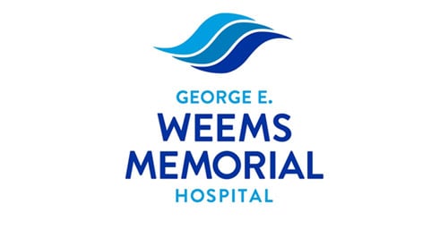 George E. Weems Memorial Hospital logo